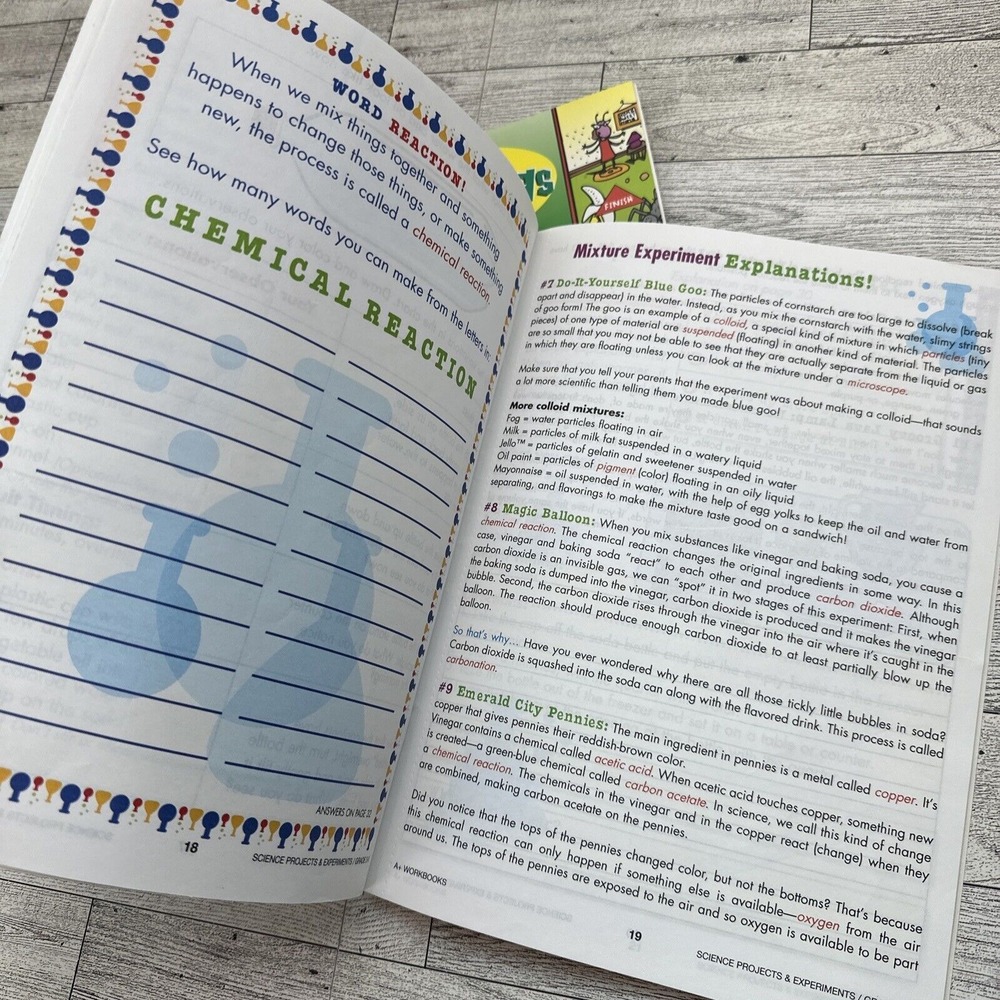WORKBOOKS Lot of 2 Fun Skill Builders - Science Insects Bugs - Grades 2-3 - NEW - Picture 4 of 15